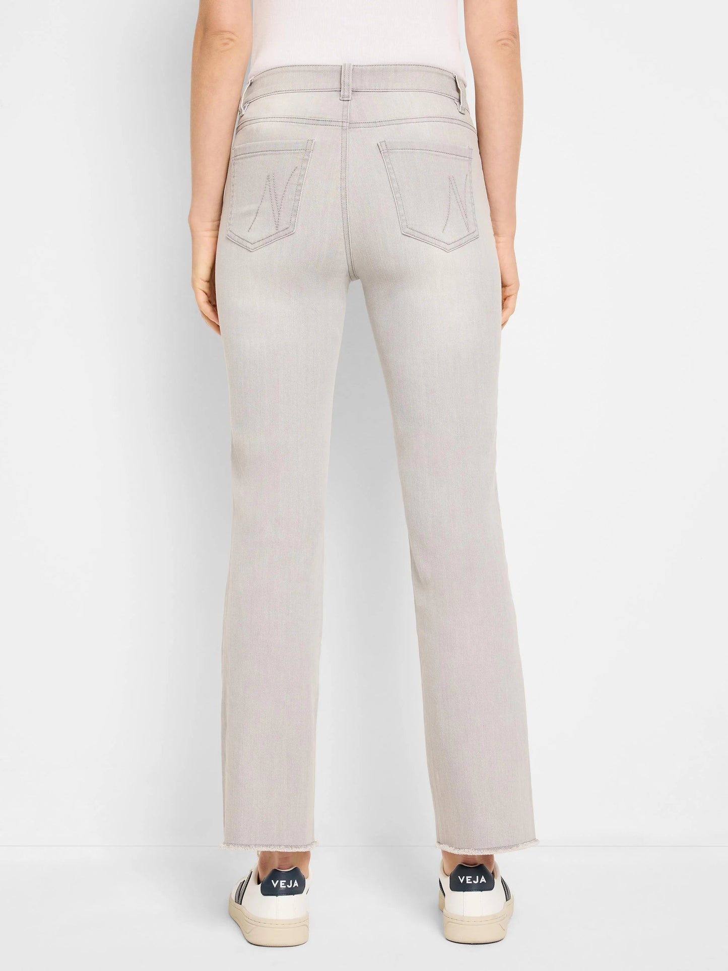 Mid Rise Demi Boot Jeans