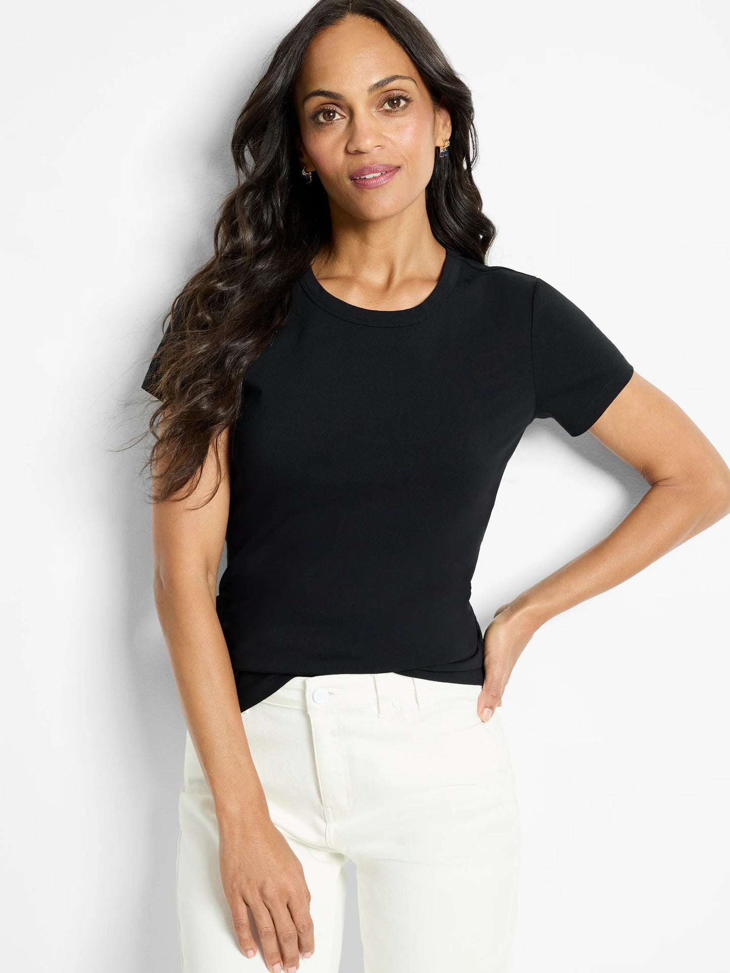 Perfect Knit Crew Neck T-Shirt