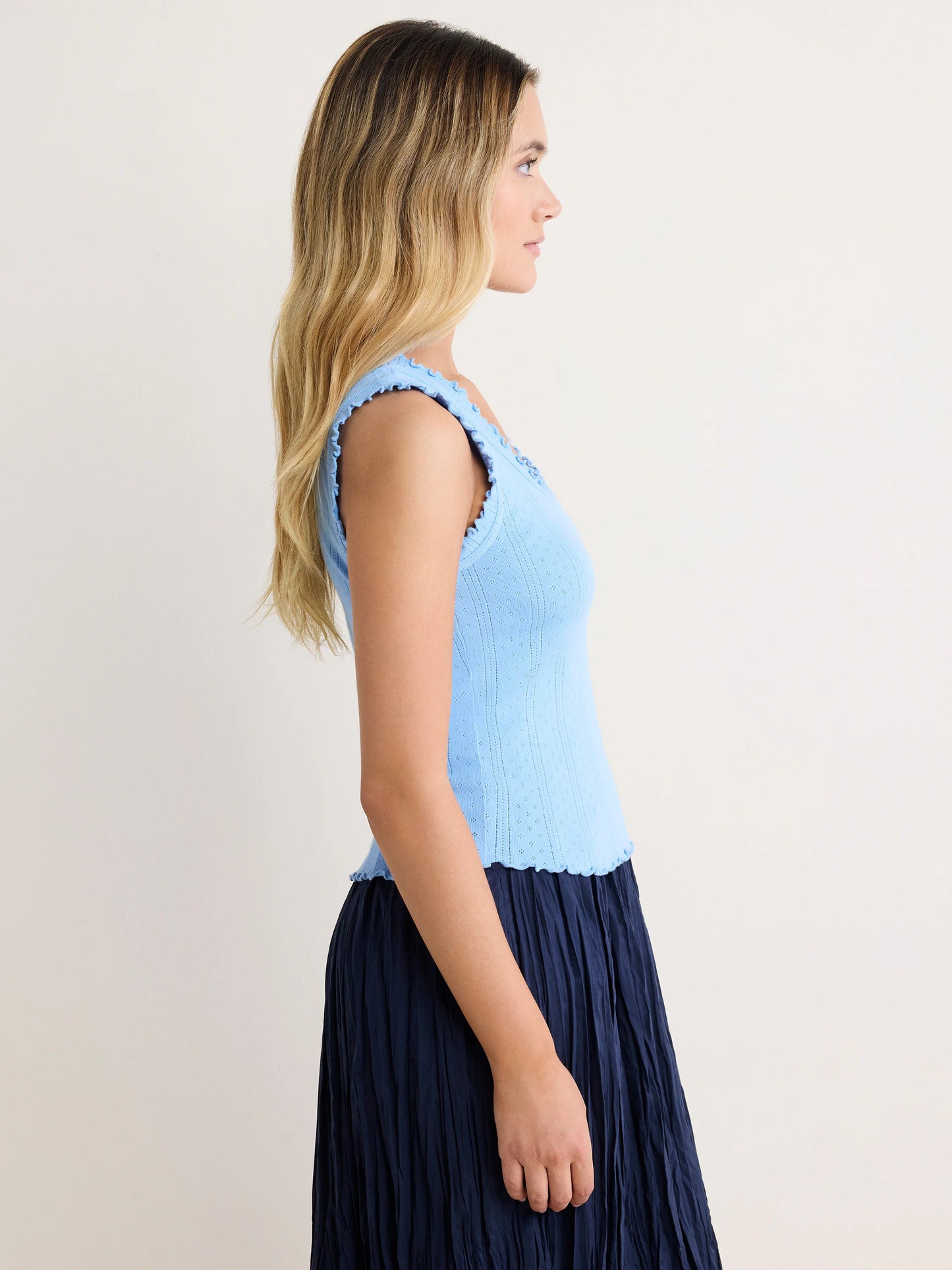 nz by NIC+ZOE Pointelle Rib Ella Tank