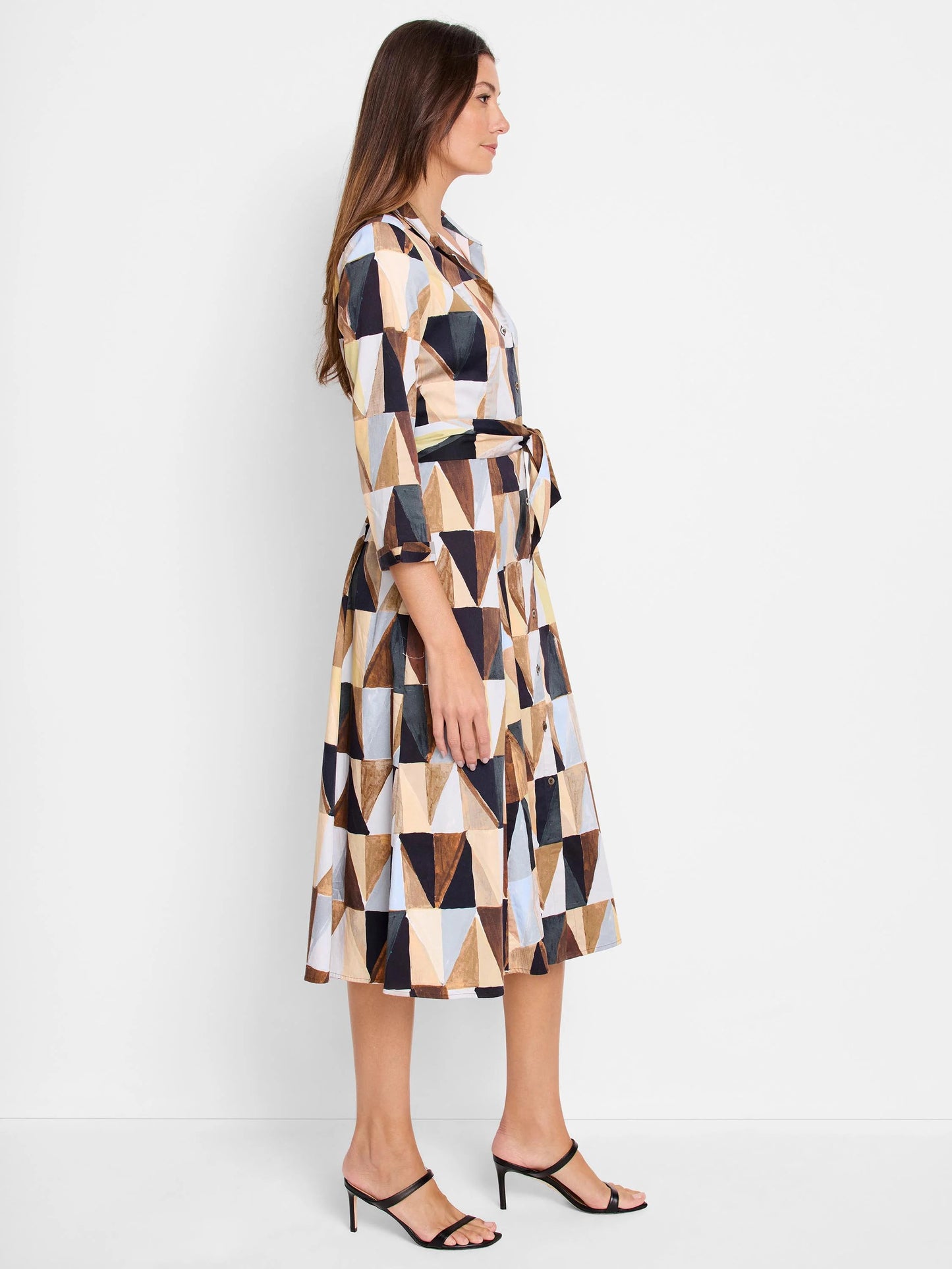 Shadow Play Shirt Dress
