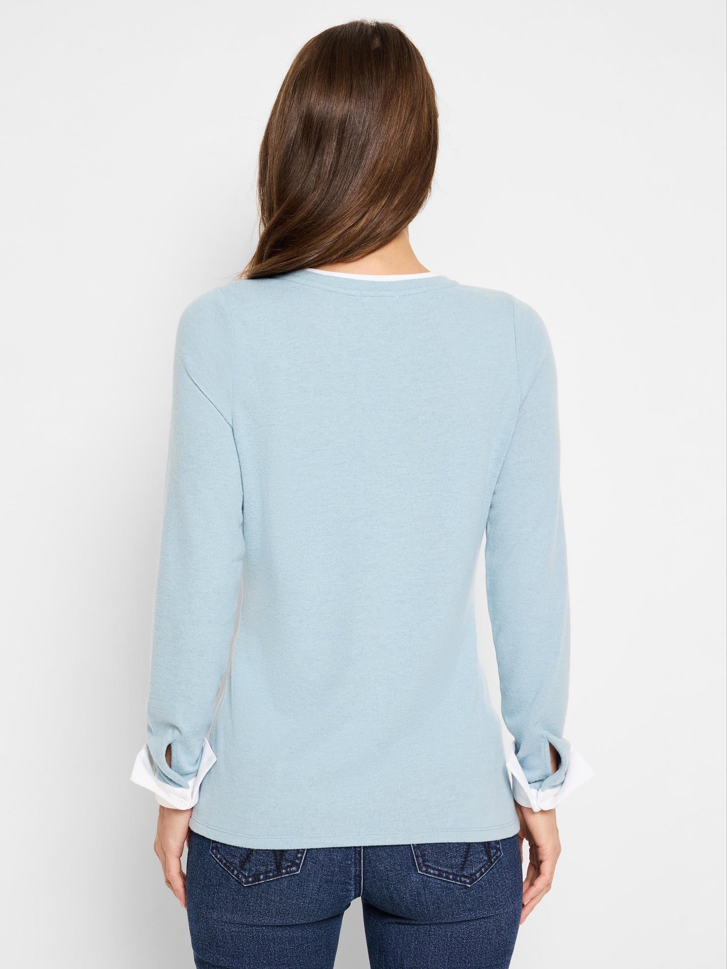 NZT Cozy Cuffed Double Layer Top