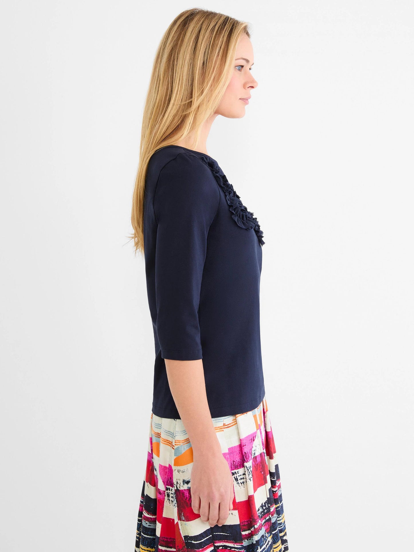 Mesh Applique Top